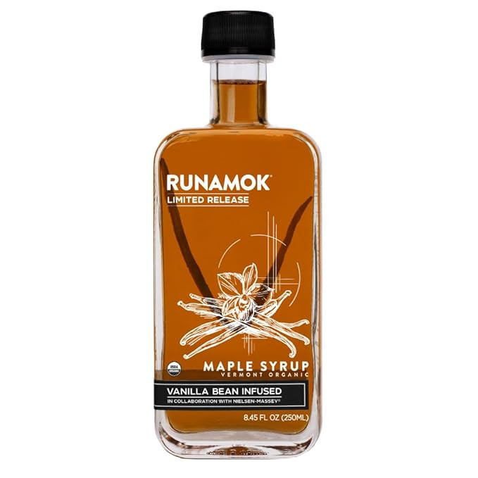 Amazon.com : Runamok Maple Vanilla Bean Infused Maple Syrup - Authentic & Real Vermont Maple Syru... | Amazon (US)