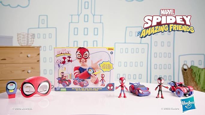 Spidey and His Amazing Friends Super Spidey Set, Role Play Toys, Toy Car Set, Marvel Spider-Man M... | Amazon (US)