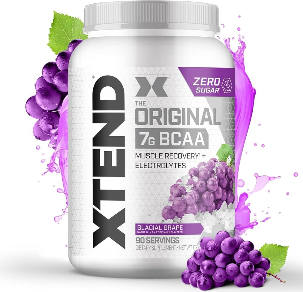 Xtend Original BCAA Powder, 7g BCAAs and 2.5g L-Glutamine for Muscle Recovery Hydration and Lean ... | Amazon (US)
