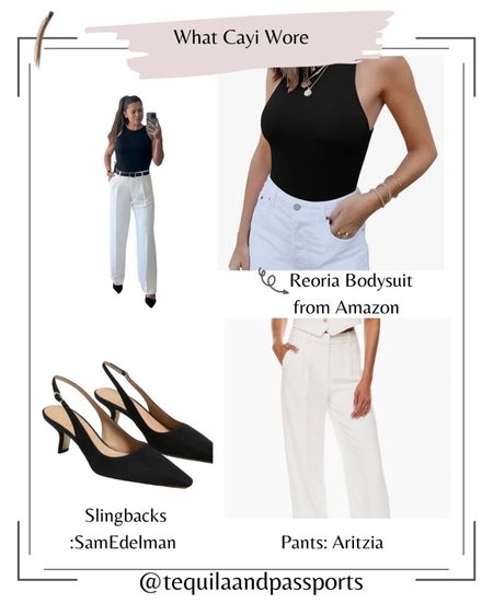 Summer outfit 
White trousers 
Chic outfit 

#LTKstyletip #LTKSeasonal