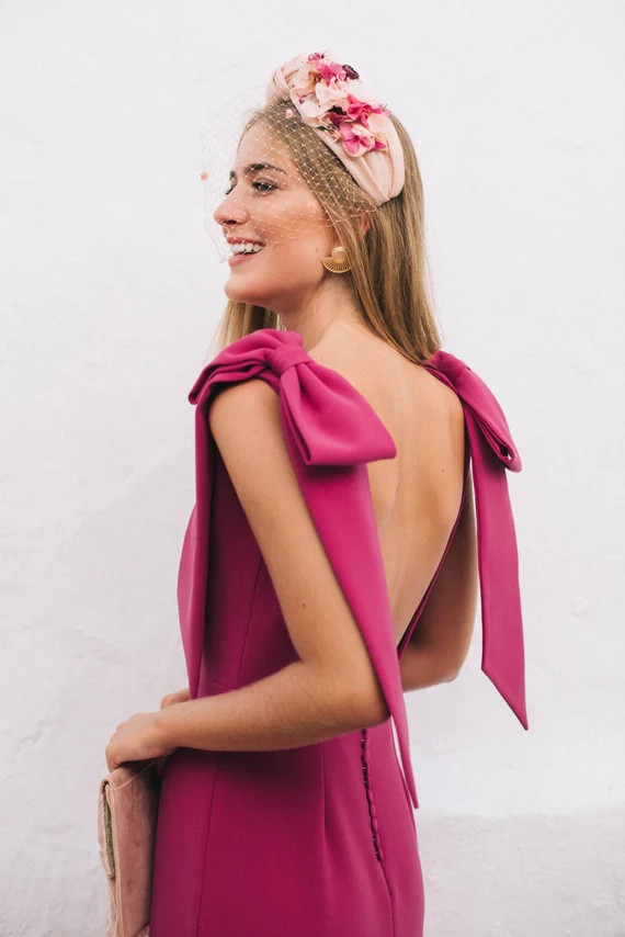 Headband for Wedding Guests ROSE Handmade With Sinamay Silk - Etsy | Etsy (US)