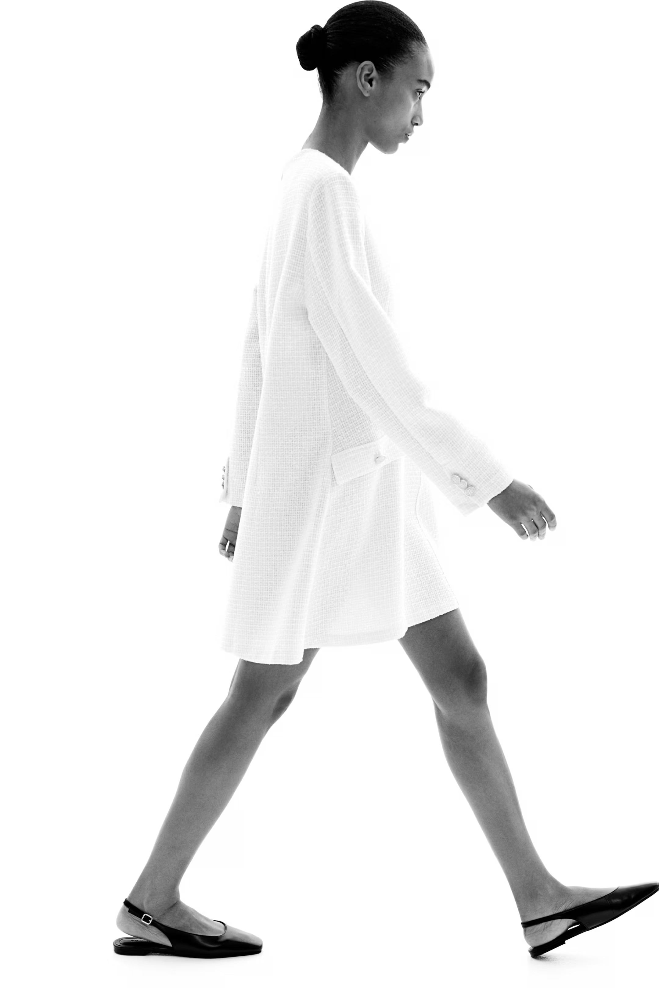 Escarpins en cuir avec bride arrière | H&M (FR, IT, ES, PT, BE)