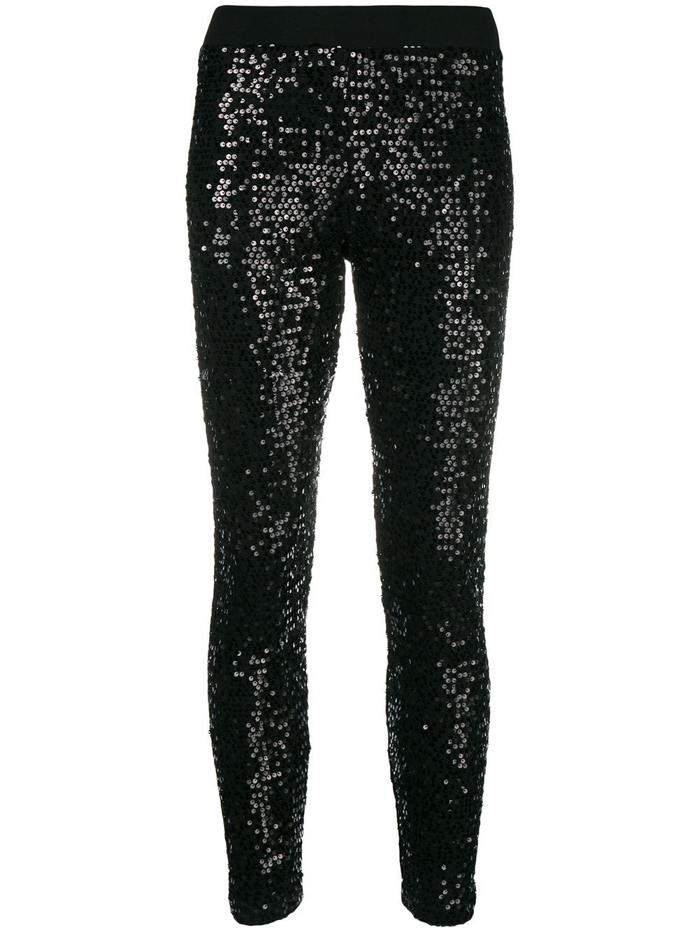 P.A.R.O.S.H. sequined leggings - Black | FarFetch US