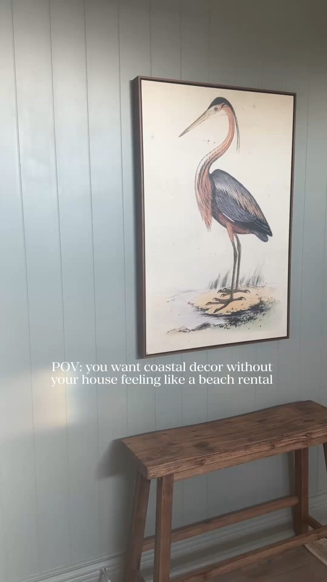 These oversized bird prints ended up being one of my favorite home finds because they give that subtle coastal/Florida feel without looking overly beachy or themed. I love that they came as a set of 3, so instead of putting them all together, I split them up around the house to make everything feel cohesive.
You could also keep them together for a large piece of art behind a sofa or a large empty wall.

They’re large (24x36), framed canvas art with a thick walnut frame, which makes them feel much more high-end and finished than regular unframed canvas prints. Honestly, buying the set was cheaper than buying a couple oversized pieces separately.



coastal decor, framed canvas art, oversized wall art, walnut frame art, neutral home decor, transitional decor, Florida home style, bird prints, framed artwork, living room decor, entryway decor, organic modern decor, Wayfair home, neutral coastal style

#LTKHome #LTKSaleAlert