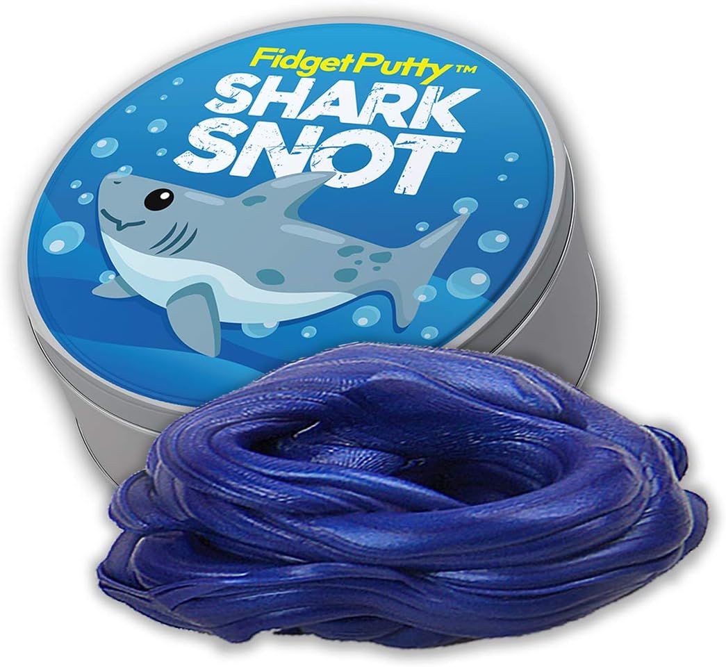 Gears Out Shark Snot Fidget Putty Stress Relief Cool Shark Ideas for Kids Stocking Stuffers for B... | Amazon (US)