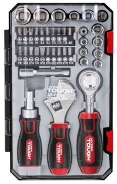 Hyper Tough 38 Piece Multi-size Stubby Wrench and Socket Set | Walmart (US)