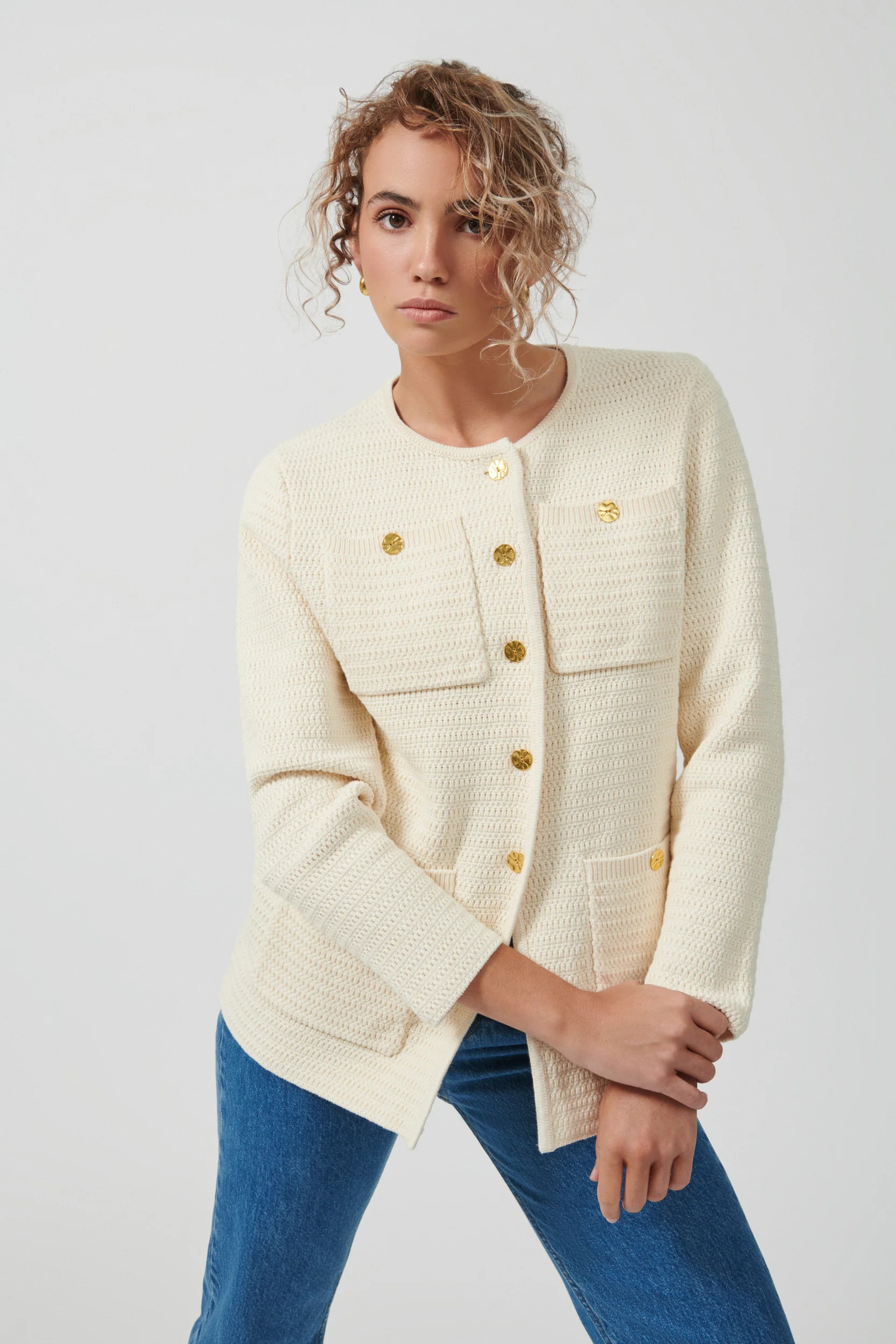 HELENA JACKET - IVORY | Onte