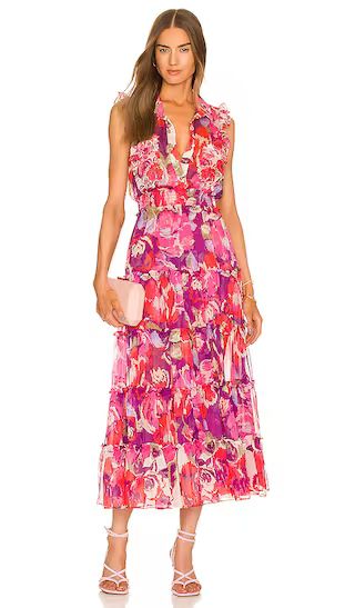 Trina Dress in Lilac Coming Up Roses | Revolve Clothing (Global)