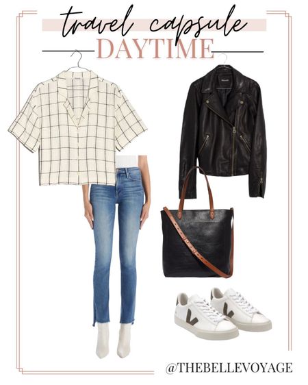An easy casual look for daytime exploring or sightseeing with this travel capsule wardrobe! 

#LTKtravel