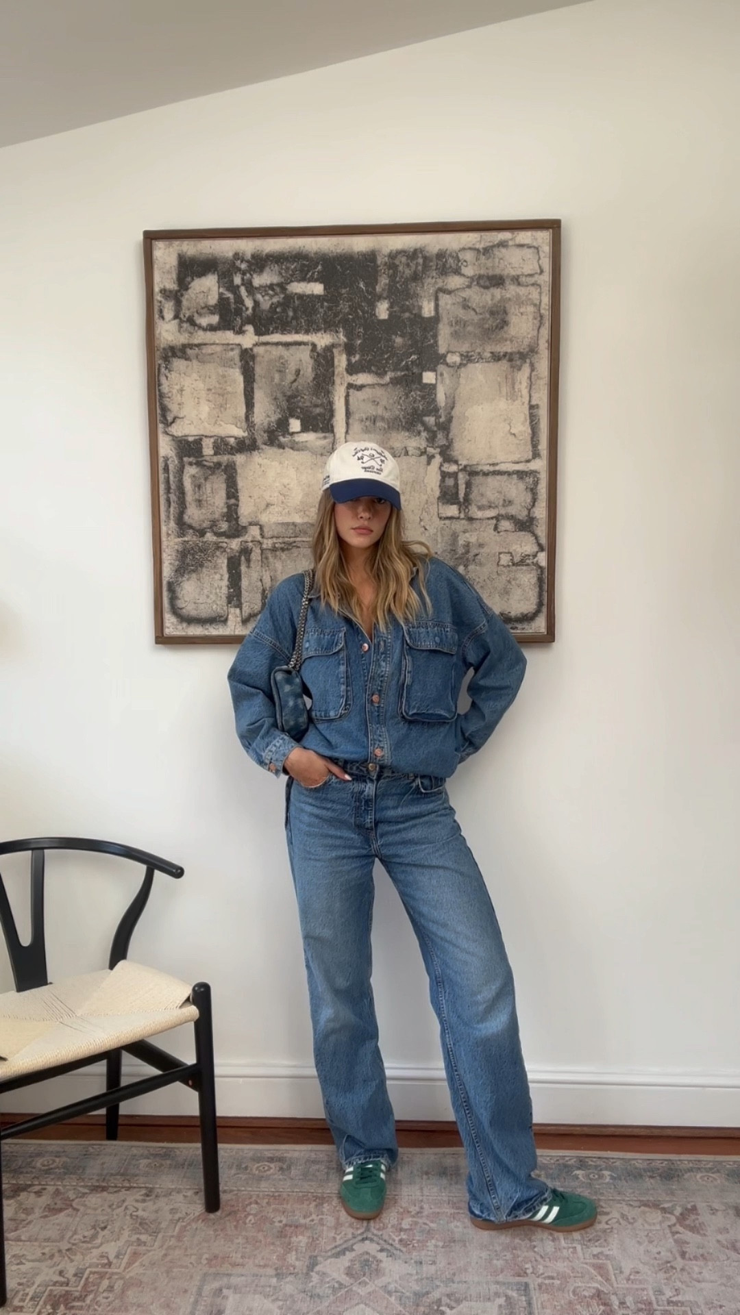 Enjoyyyy 🫶🏼 P.S. bag is old Burberry but can’t find to tag and the cap I stole off my husband 🤣
The shirt & jeans are both Zara but I tagged alternatives that I love. I usually size up in the jeans to get them extra baggy. Couldn’t find my exact adidas trainers but tagged two other options that are cool! 🫶🏼

#LTKshoecrush #LTKVideo #LTKstyletip