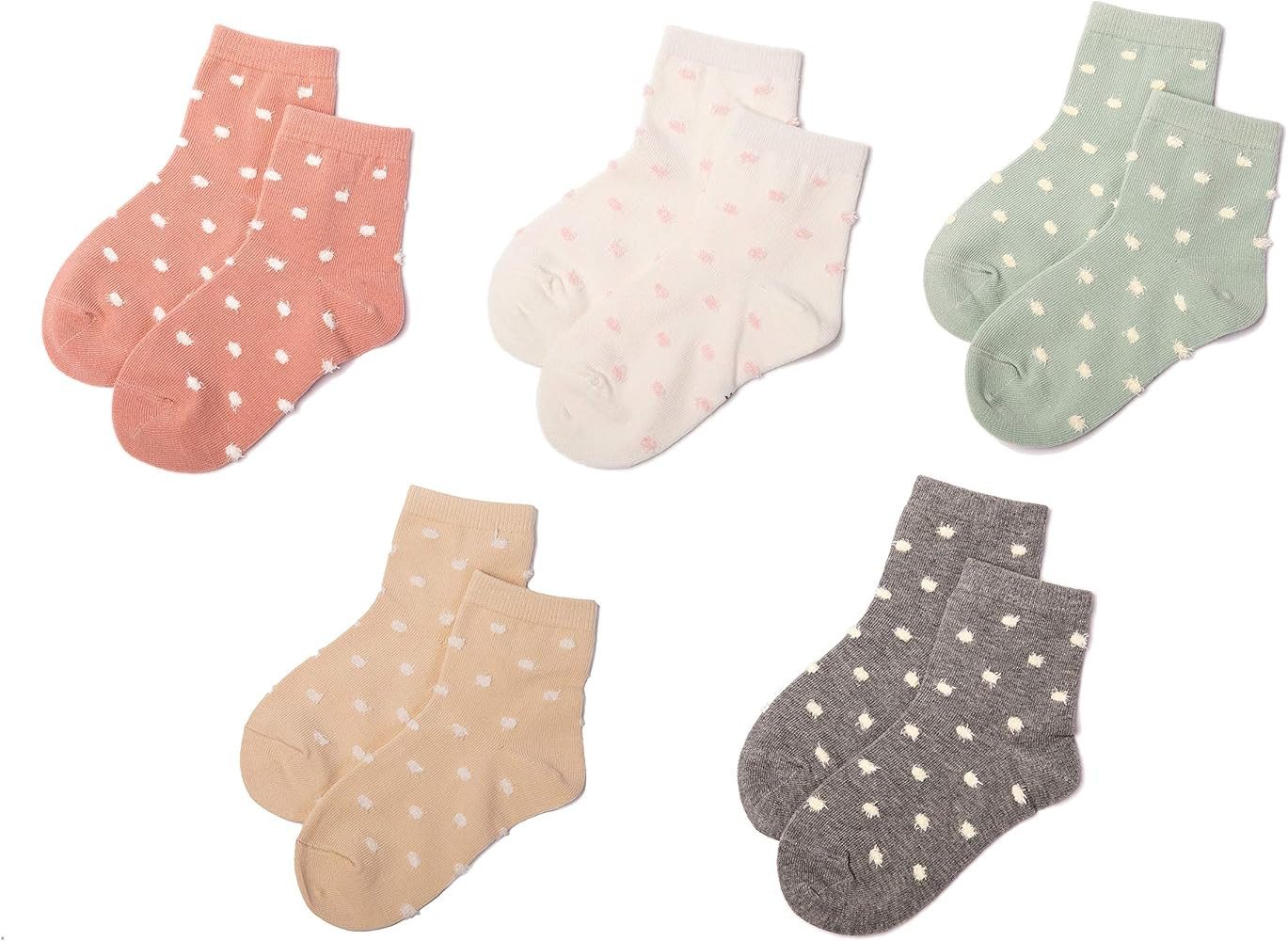 Gwenvenni Girls Socks Big Little Kids Cotton Ankle Sock Low Cut Toddler | Amazon (US)