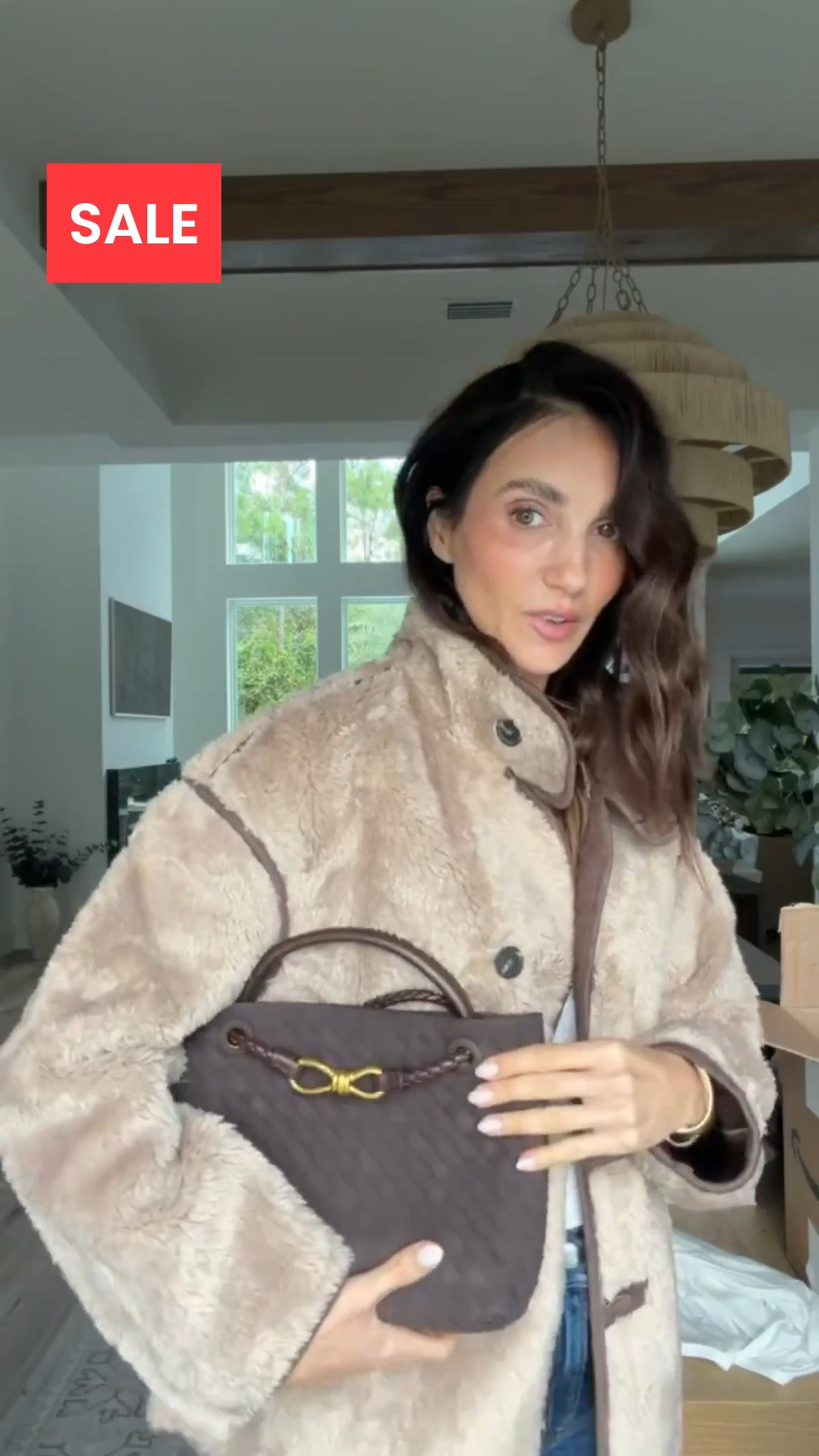 AMAZON PRIME DAY DEAL Faux fur jacket from Amazon. I'm in size S.
