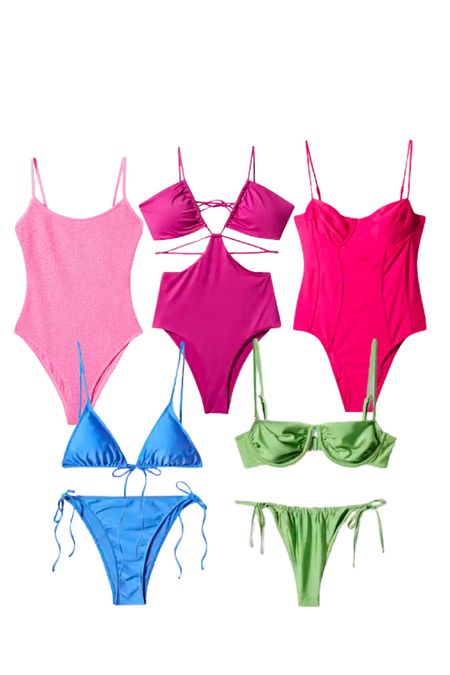 It’s almost summertime! These suits are so colorful and fun. Perfect for either full coverage or bikini season. 

bikini l one piece l swim l beach l resort l vacation l beach outfit l swimsuits 