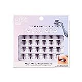 KISS FALSCARA False Eyelashes WISPS Multipack, Accent, DIY, Ultra Glam, Invisible, Rewearable 3x, Bu | Amazon (US)