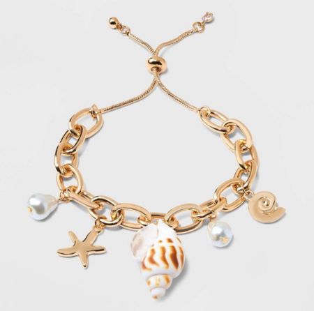 New Gold Pearl Seaside Shell Charm Bracelet right at $13

I saw this in the store. It’s beautiful! I almost bought it even tho I have a beach charm bracelet!

Target. A New Day   

#LTKfindsunder50 #LTKSeasonal #LTKstyletip