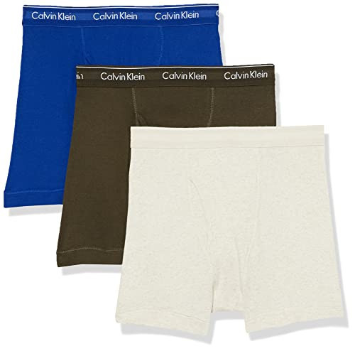 Calvin Klein Men's Cotton Classics 3-Pack Boxer Brief | Amazon (US)