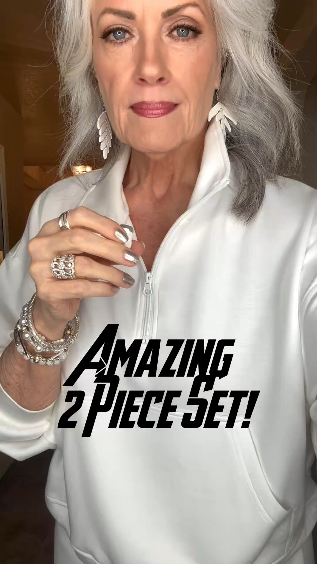 This 2 piece set is AAAAAMAZING!  It’s great quality!  Fabric is 10 out of 10!  Built in shorts and just the right amount of oversized top. I did size up to get the best fit.  

#LTKootd #LTKActive #LTKmomlife