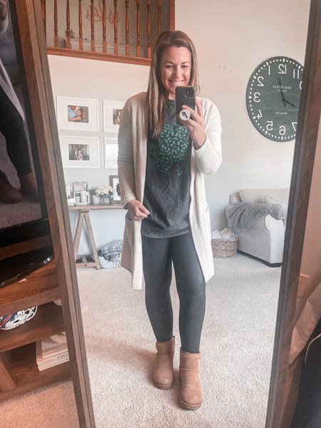 St. Patrick’s Day teacher outfit! I size up in the leggings to a large. #teacheroutfit 

#LTKunder100 #LTKFind #LTKworkwear