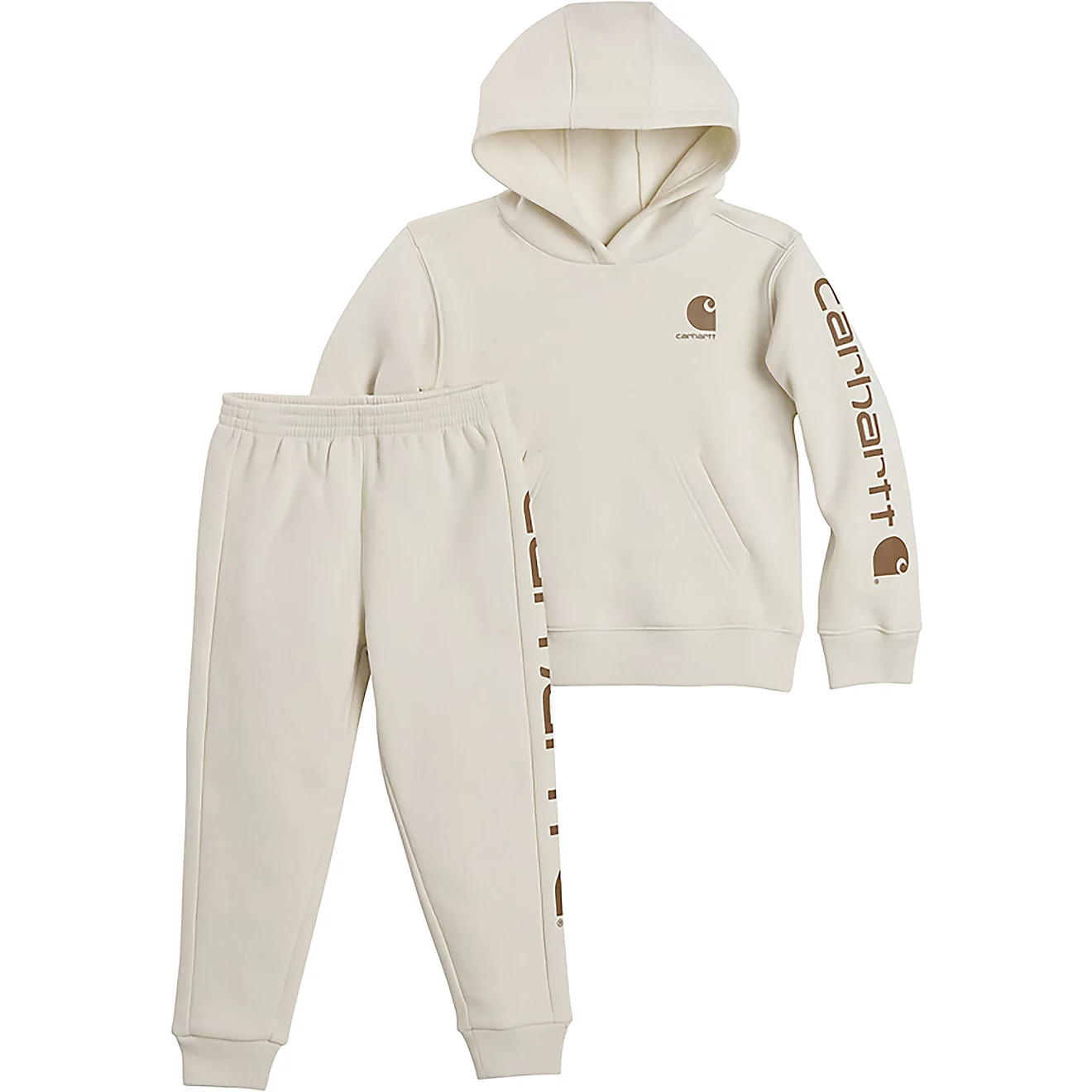 Carhartt Toddler Boys' 2-Piece Long Sleeve Sweatshirt and Fleece Pants Set | Academy Sports + Outdoors