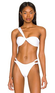 L*Space X TESSA BROOKS Mick Bikini Top in White from Revolve.com | Revolve Clothing (Global)