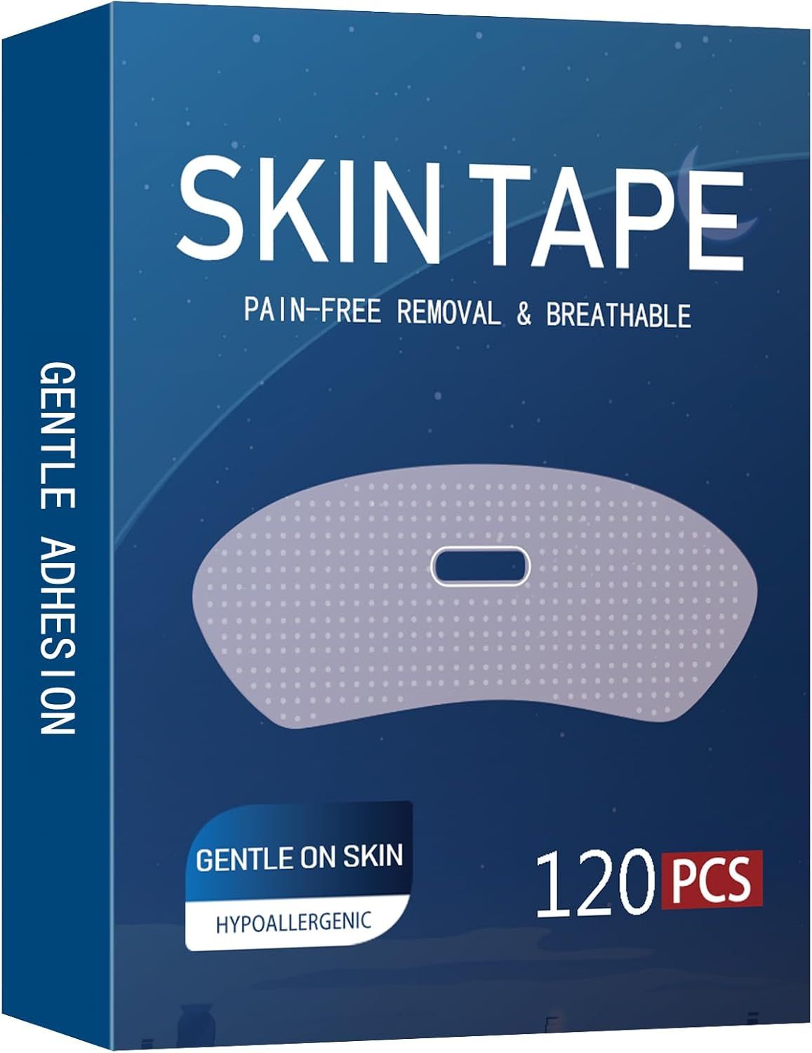 Gentle Hypoallergenic Tape 120 PCS, Latex Free Medical Grade Tape, Pain-Free Removal Tape, Silico... | Amazon (US)