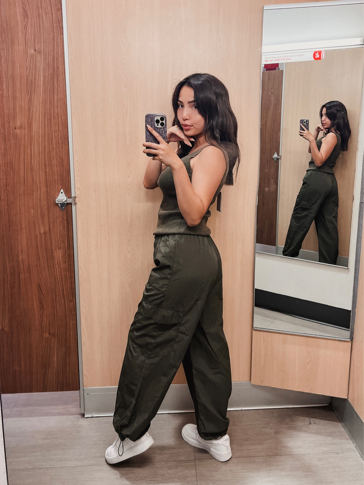 New for Fall | Target Olive Outfit
[ size small top & bottom] 🎯

These cargos are lightweight with an adjustable waist while the knitted tank gives a relaxed textured look. 

#LTKSeasonal #LTKunder100 #LTKunder50