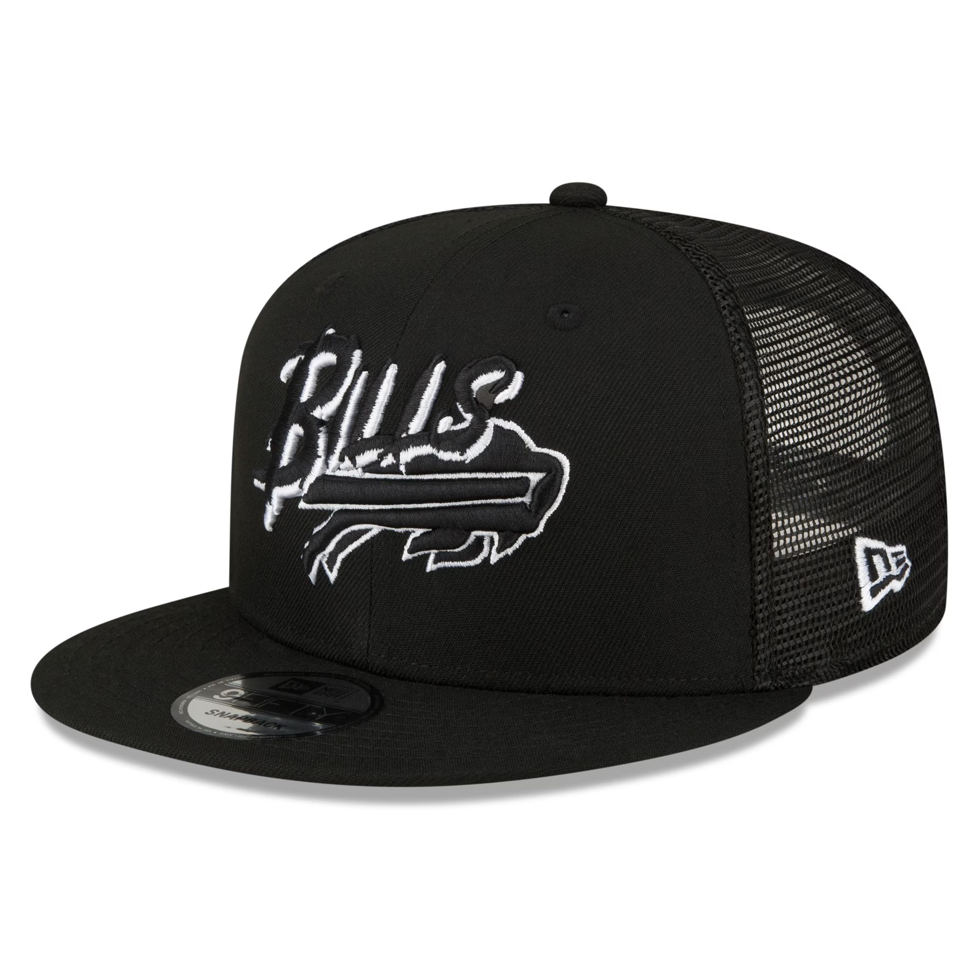 Buffalo Bills New Era Graffiti Script 9FIFTY Snapback Hat - Black | Fanatics