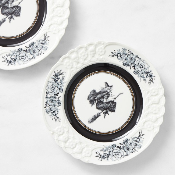Spooky Soirée Salad Plates, Set of 4 | Williams-Sonoma