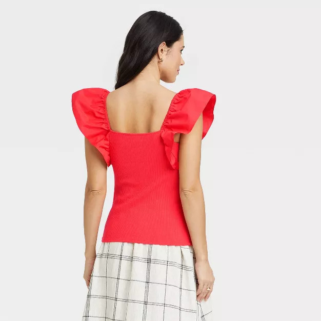 Women's Ruffle Top - A New Day™ | Target