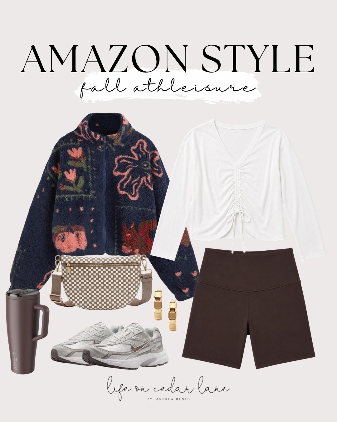 Cozy and stylish fall athleisure look from Amazon! Perfect for chilly days. #fallfashion #amazonstyle

#LTKActive #LTKOver40 #LTKSaleAlert