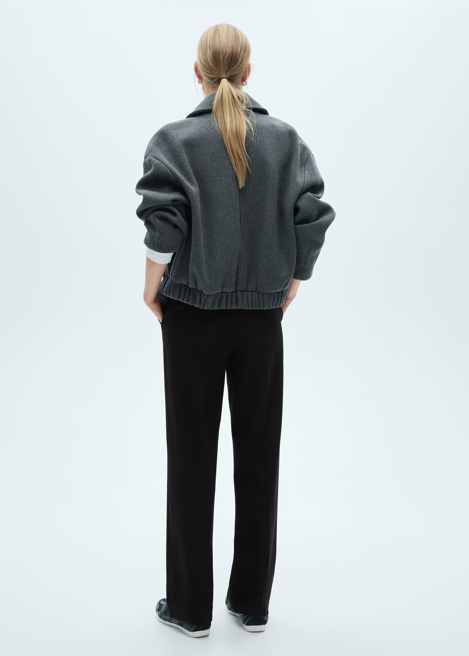 Flowy straight-fit trousers - Women | MANGO United Kingdom | MANGO (UK)