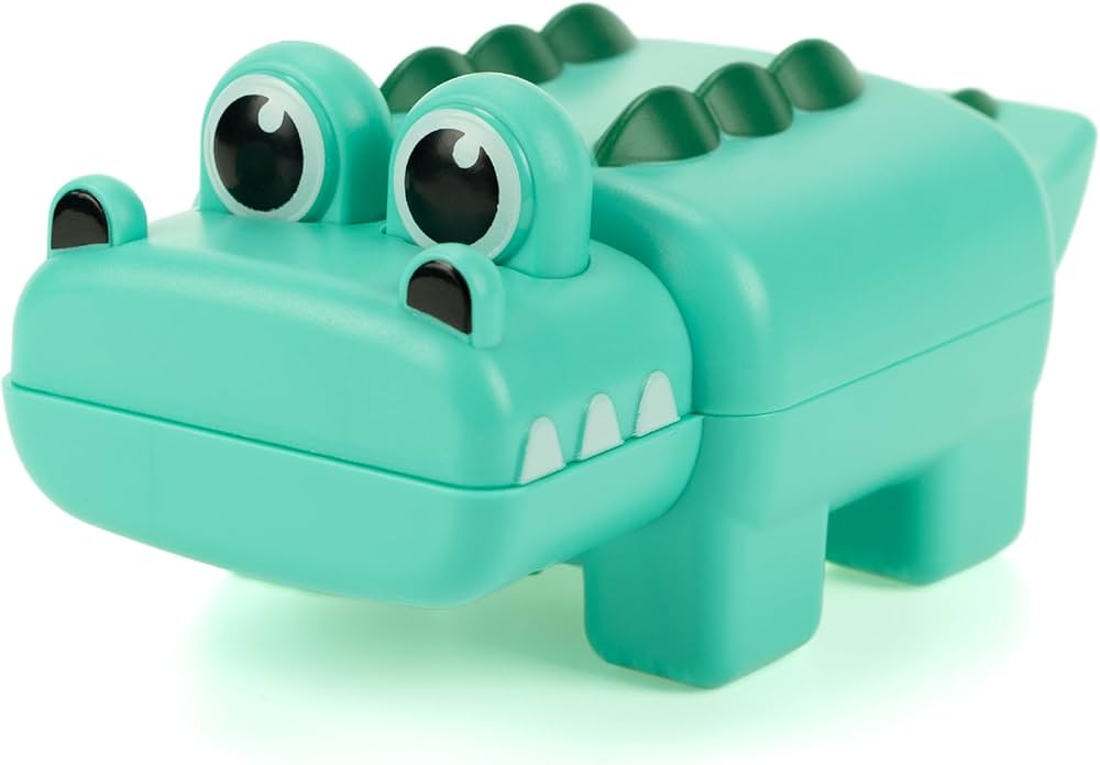 DUCKBOXX XX Wind-up Swimming Crocodile Bath Toy, No Battery Mold-Free Anti-Rust Interactive Monte... | Amazon (US)