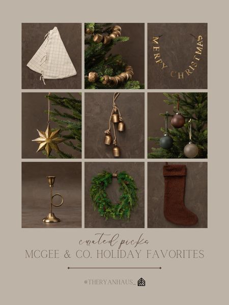 McGee & Co. Holiday decor! Each year holiday decor and accessories seems to go faster and faster—pieces are already selling out and pending restocks! These items are some of my favorite from McGee & Co.—timeless, fairly affordable, and stunning! 

#LTKstyletip #LTKHoliday #LTKhome