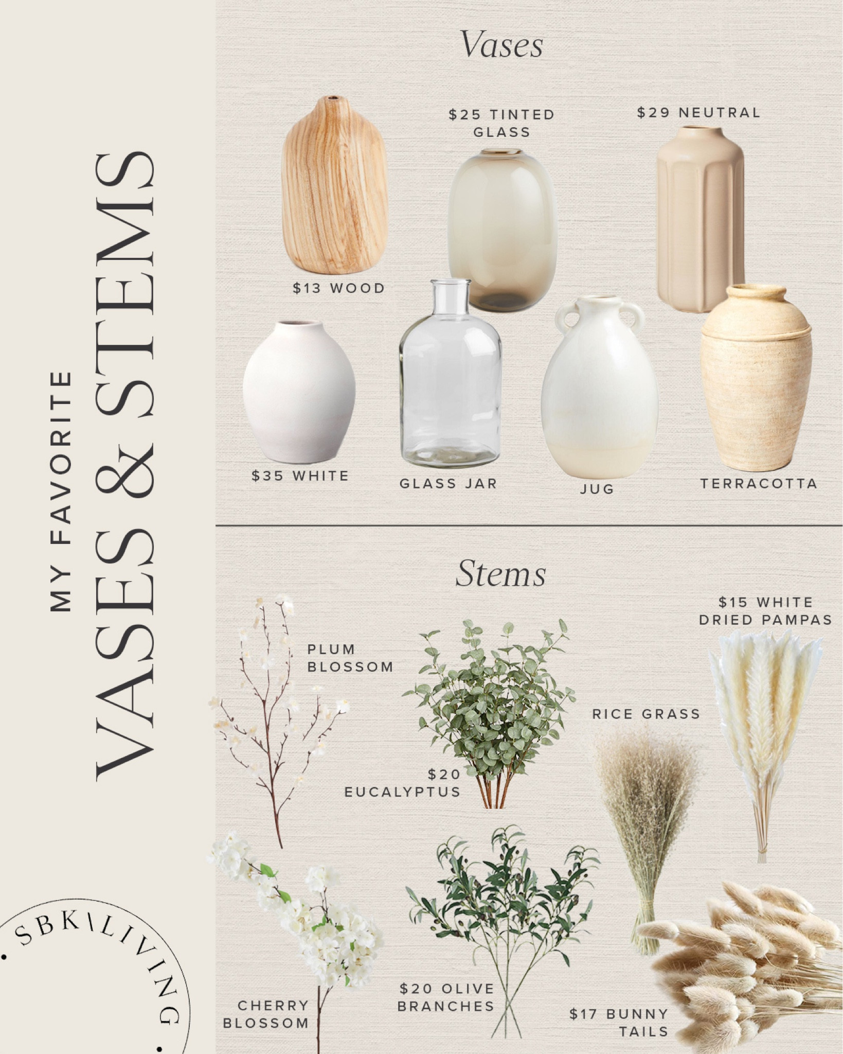 H O M E \ vase and stem finds for spring decor!!

Home 
Living room
Kitchen
Bedroom 

#LTKunder50 #LTKhome