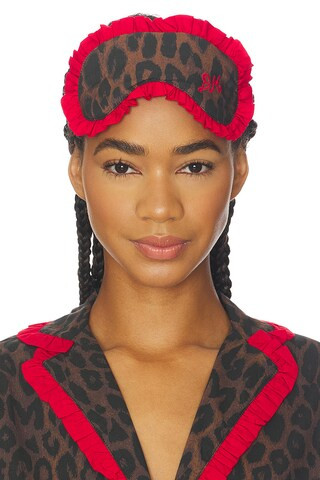 Damson Madder Damson Eye Mask in Leopard from Revolve.com | Revolve Clothing (Global)