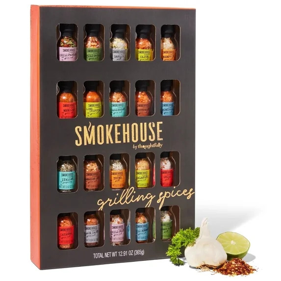 Smokehouse by Thoughtfully Ultimate Grilling Spices and Seasonings Set, 20 Count | Walmart (US)