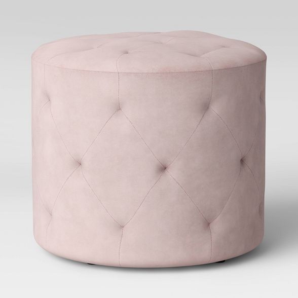 Caroline Tufted Ottoman - Threshold™ | Target