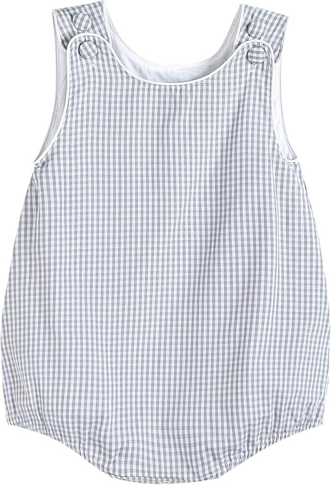 Lil cactus Baby & Toddler Boys and Girls Seersucker or Gingham One-Piece Bubble Romper | Amazon (US)