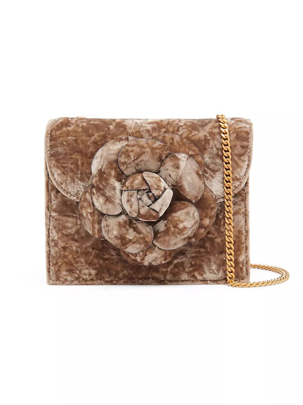 Mini Tro Crushed Velvet Shoulder Bag | Saks Fifth Avenue
