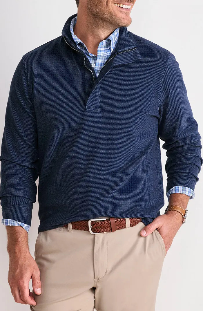 vineyard vines Calmwater Quarter Zip Pullover | Nordstrom | Nordstrom