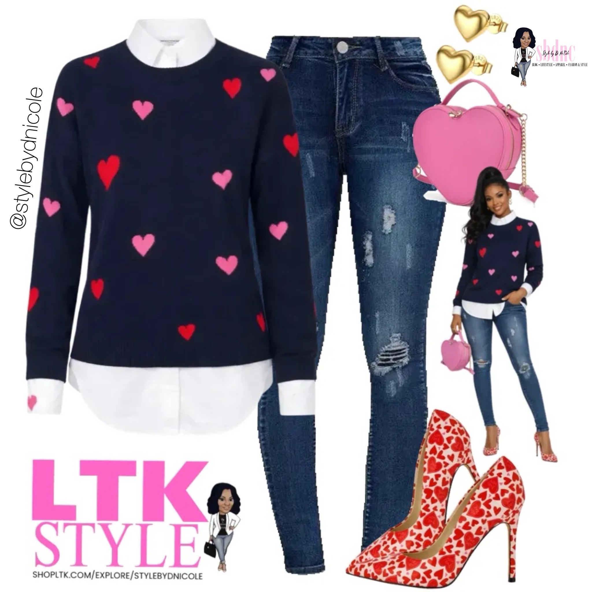 To be the flyest in hearts for this V-Day season!

Available in sizes S-XL! 

#LTKootd #LTKMidsize #LTKValentine