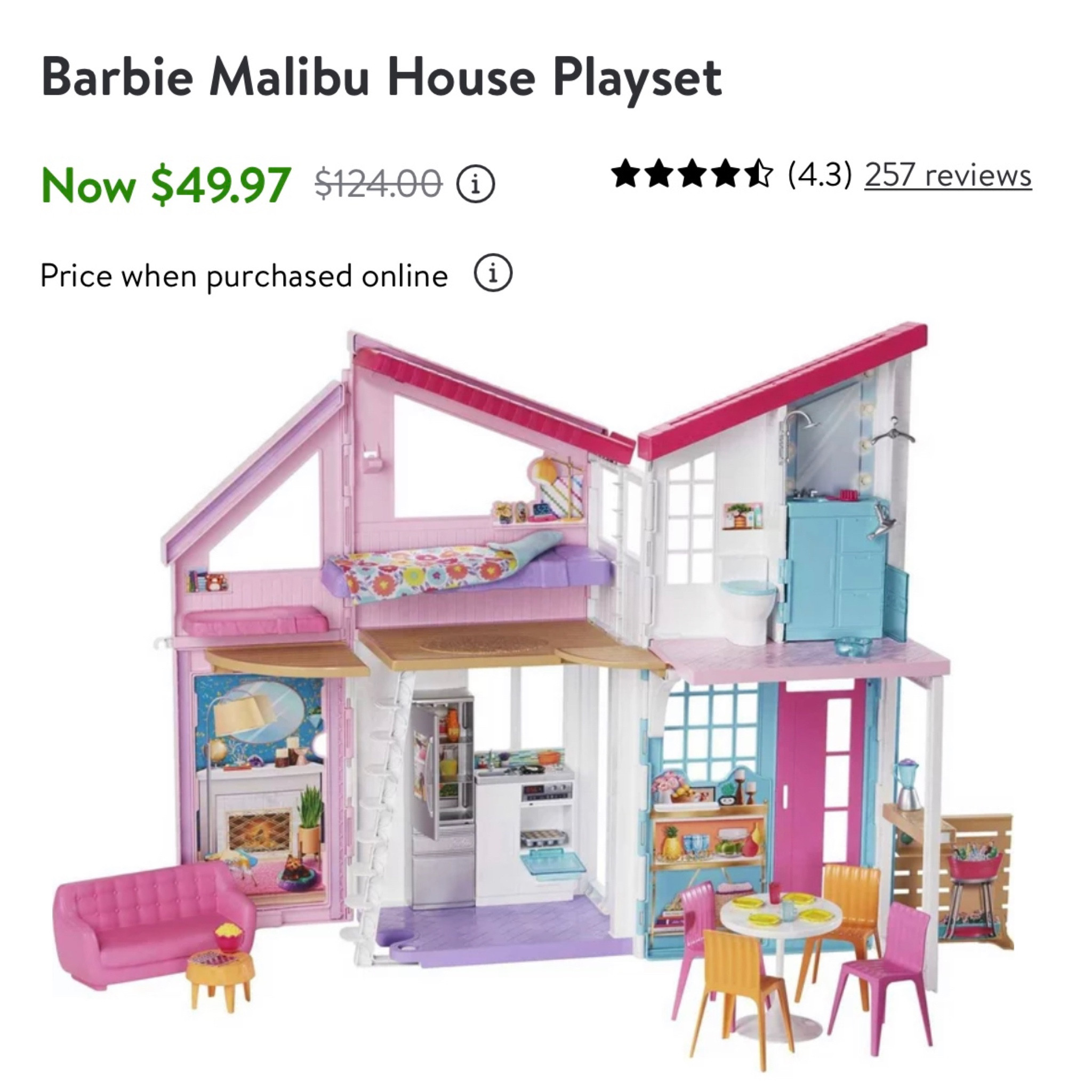 #kids #girls #barbie #barbiehouse

#LTKGiftGuide #LTKsalealert #LTKunder50