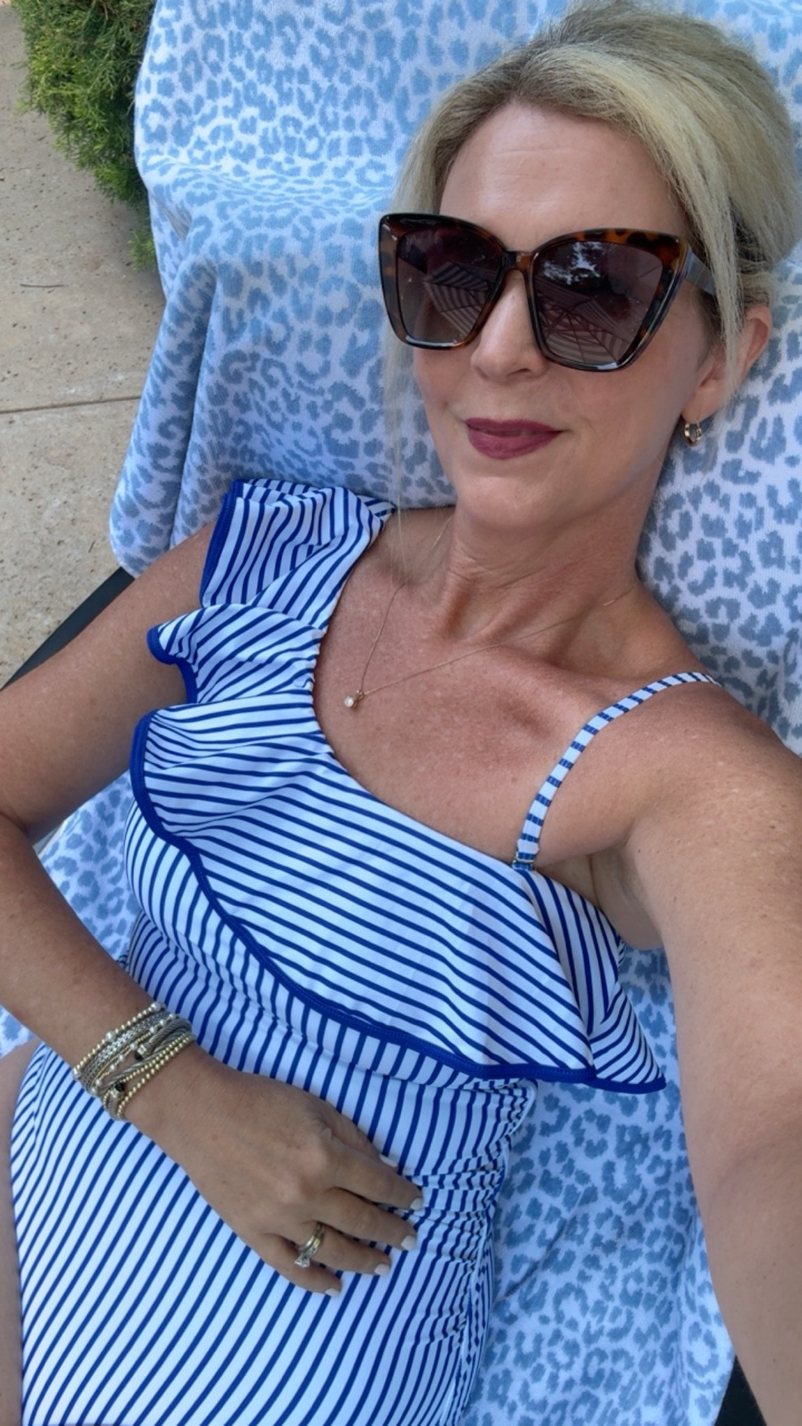 Sharing this swimsuit again because it’s so good. And, it would be perfect for 🇺🇸 the Fourth of July. Also, this plush leopard print pool towel is on sale. It’s so soft and cozy,

#LTKSwim #LTKHome #LTKOver40