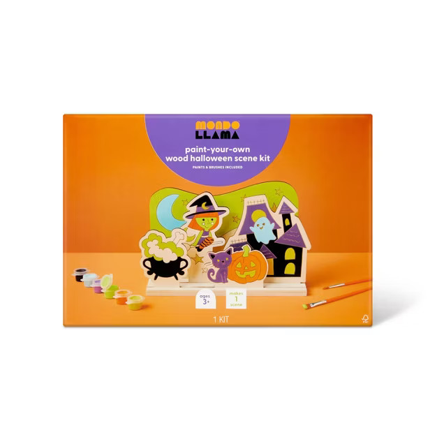 Paint-Your-Own Wood Layered Halloween Scene - Mondo Llama™ | Target