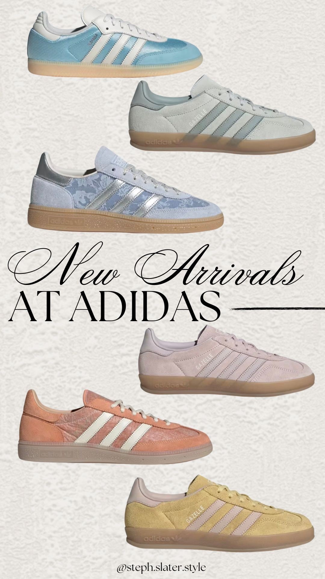 The prettiest new sneaker colors at Adidas 


#LTKmomlife #LTKOver40 #LTKSeasonal