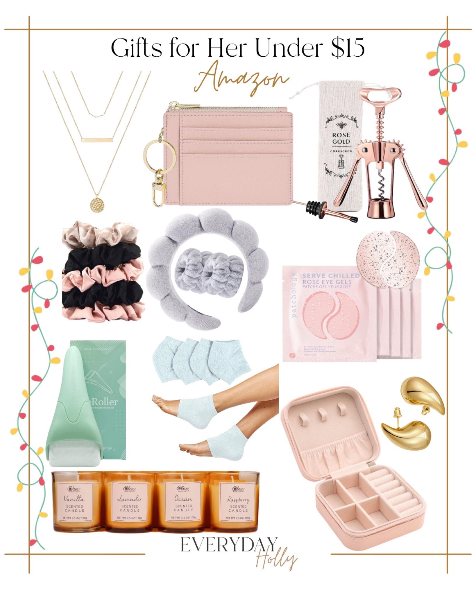 Amazon | Gifts for her under $15

Gift guide  Gifts for her  Gifts under $15  Beauty  Hair  Travel  Affordable gifts  Budget friendly gifts  Ice roller  Spa headband  Bubble headband  Scrunchies  Satin  Eye mask  Wine opener  Amazon



#LTKsalealert #LTKHoliday #LTKGiftGuide