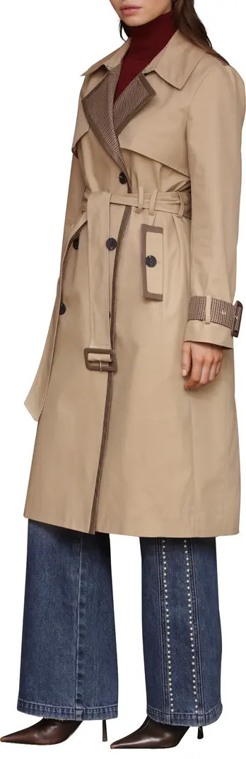 Pattern Block Trench Coat | Nordstrom