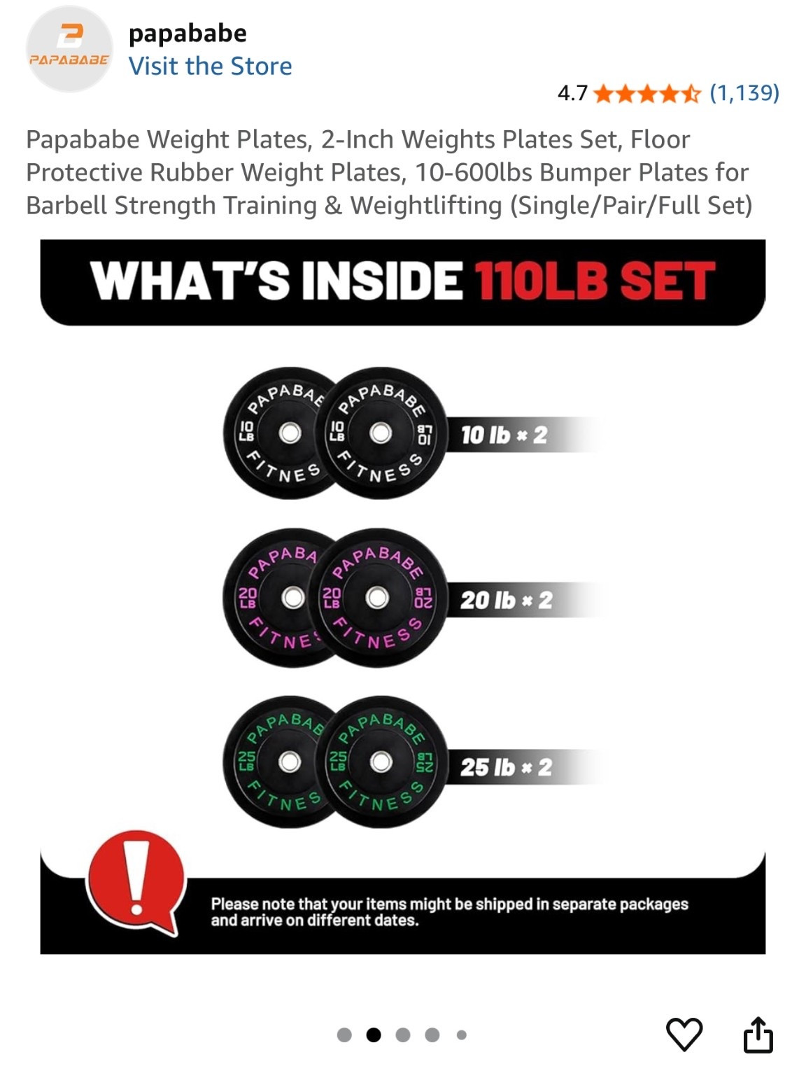 Affordable bumper plate set 



#LTKU #LTKFamily #LTKActive