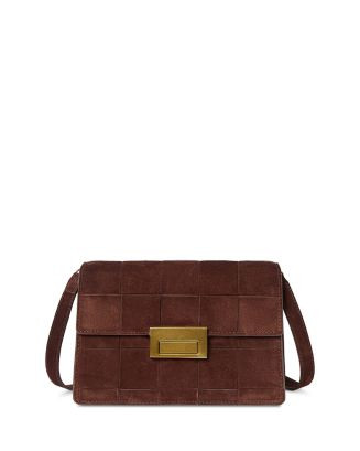 Delphine Toffee Small Leather Crossbody | Bloomingdale's (US)