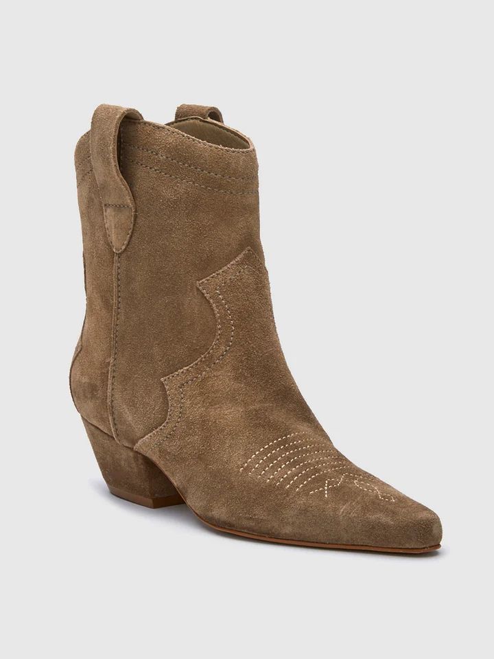 Arlo Taupe Suede Boot | Verishop